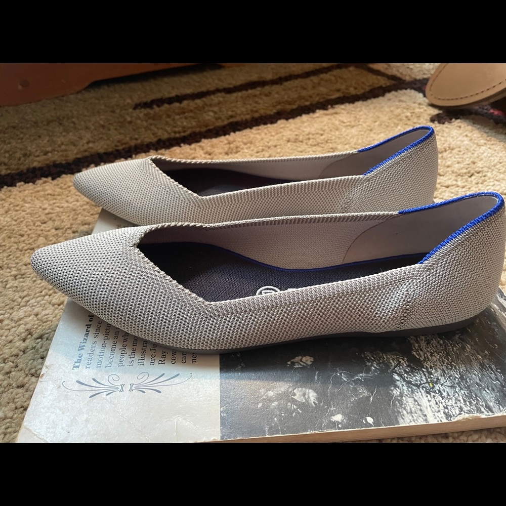 Roth’s flax Birdseye flats size 8.5